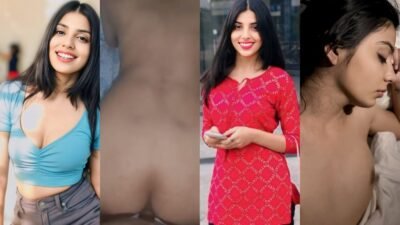 Hot Girl Fucking Boobs Pressing